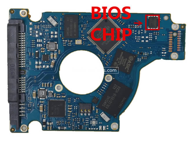 100731589 Seagate Festplatte Elektronik Platine PCB