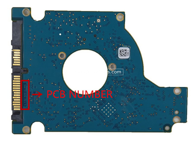 100731589 Seagate Festplatte Elektronik Platine PCB