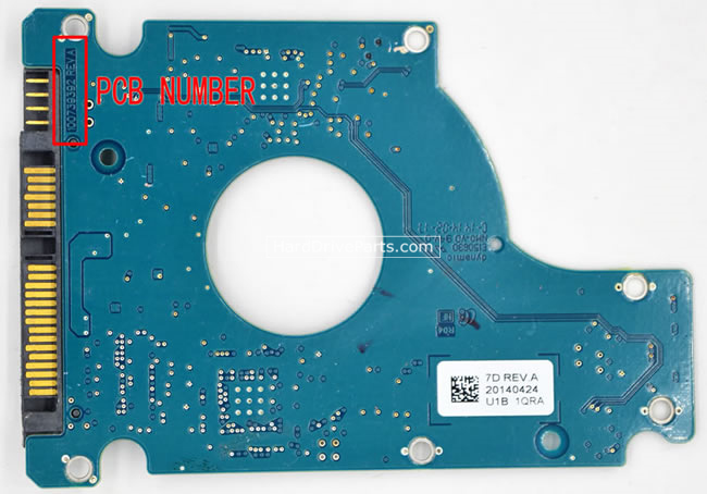 100739392 Seagate Festplatte Elektronik Platine PCB