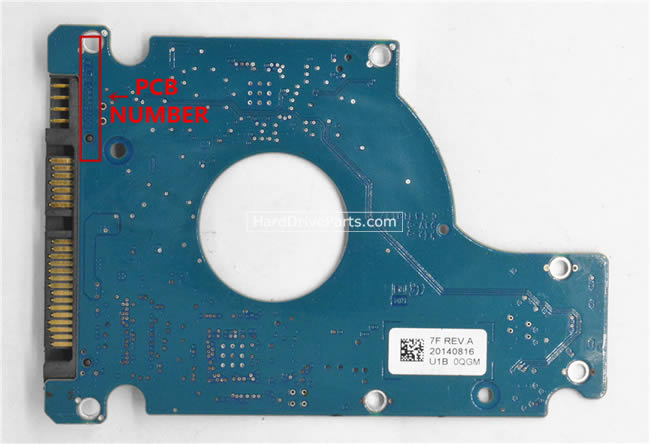 100759990 Seagate Festplatte Elektronik Platine