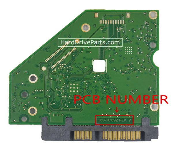 100797092 festplatte elektronik platine Seagate