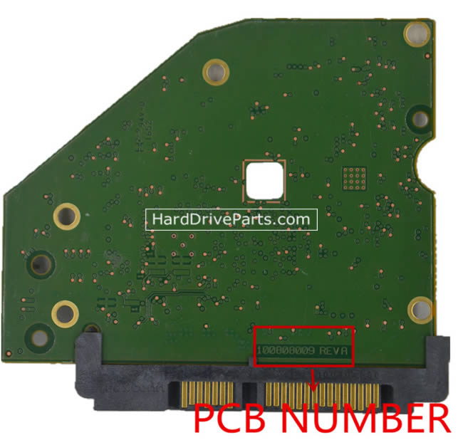 100808009 Seagate Festplatte Elektronik Platine PCB