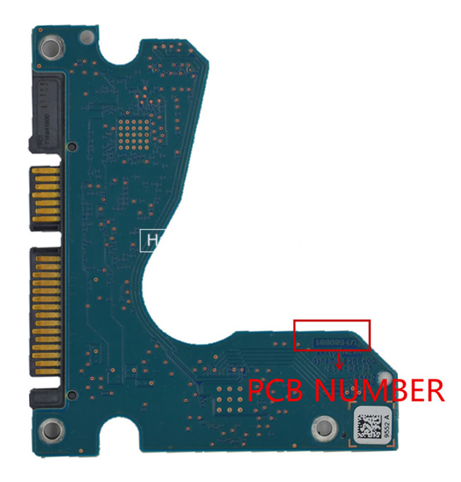 100809471 Seagate Festplatte Elektronik Platine PCB