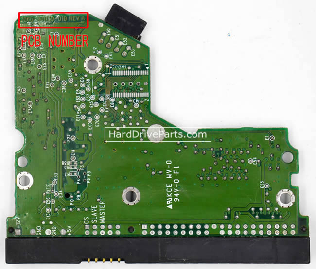 2060-001130-010 WD Festplatte Elektronik Platine PCB