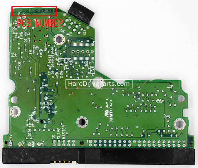 2060-001130-012 WD Festplatte Elektronik Platine PCB