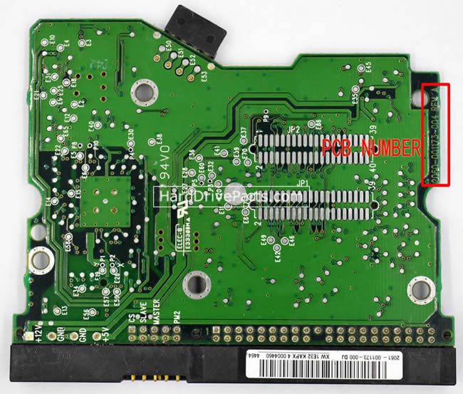 2060-001173-004 WD Festplatte Elektronik Platine PCB