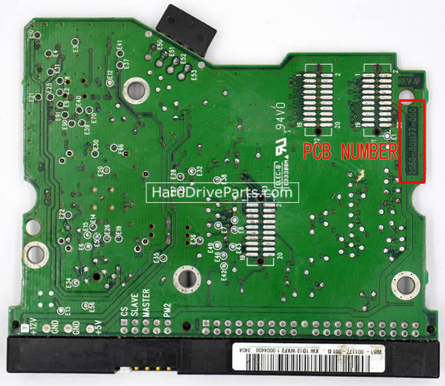 2060-001177-000 WD Festplatte Elektronik Platine PCB