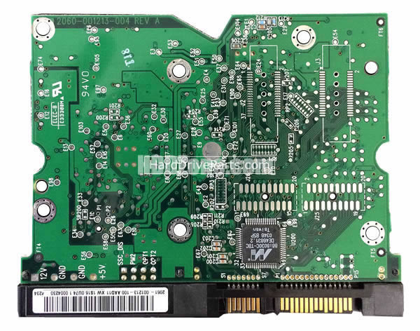 2060-001213-004 WD Festplatte Elektronik Platine PCB