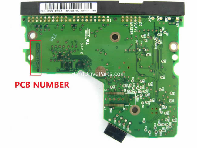 2060-701292-001 WD Festplatte Elektronik Platine PCB