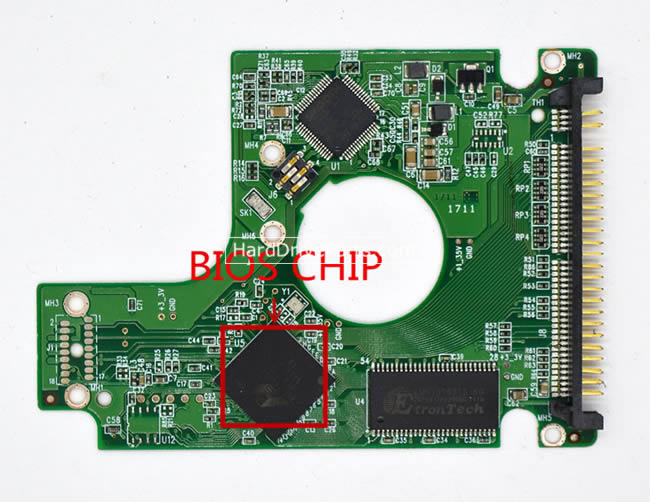 2060-701532-000 WD Festplatte Elektronik Platine PCB