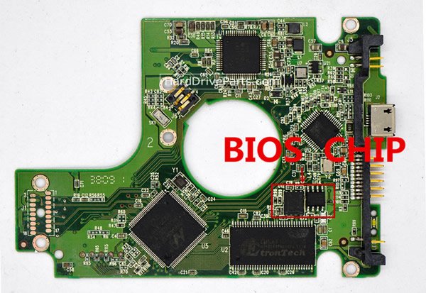 2060-701675-001 festplatte elektronik platine WD