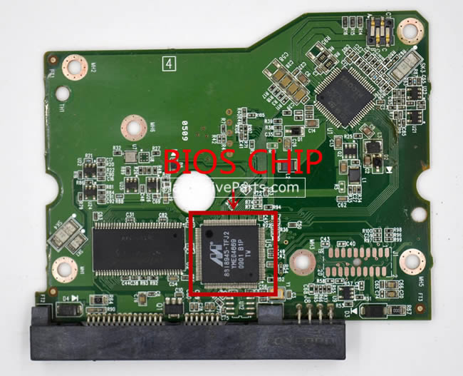 2060-771642-000 WD Festplatte Elektronik Platine PCB