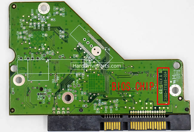 2060-771698-004 WD Festplatte Elektronik Platine PCB