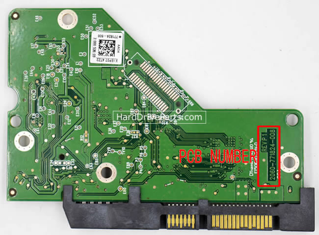 WD10EZRX Western Digital Festplatten Platine 2060-771824-008