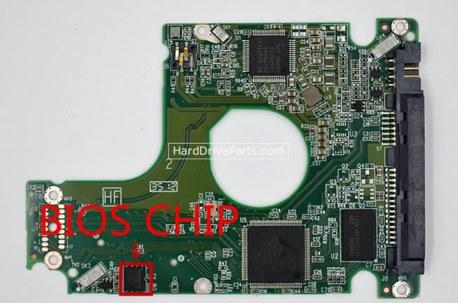 2060-771852-001 WD Festplatte Elektronik Platine PCB