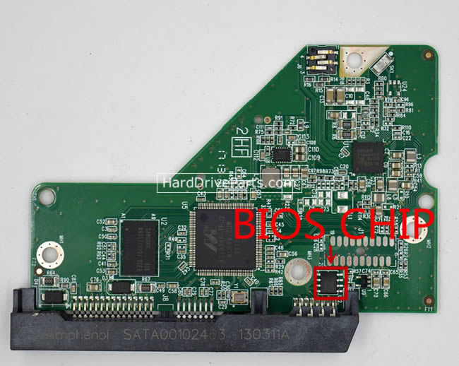 2060-771853-000 WD Festplatte Elektronik Platine PCB