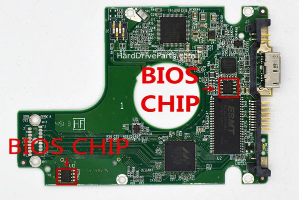 2060-771961-001 festplatte elektronik platine WD