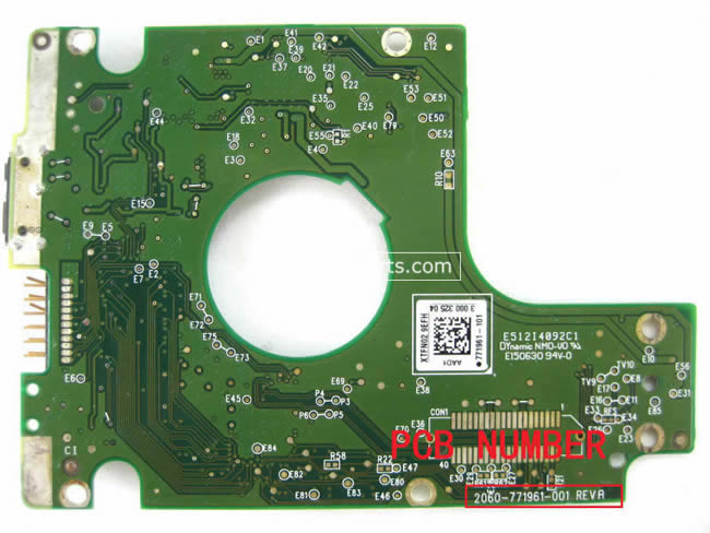 2060-771961-001 WD Festplatte Elektronik Platine PCB