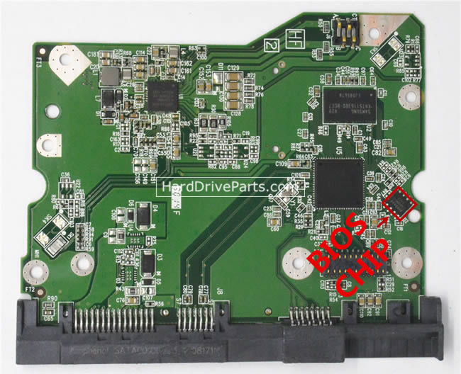 2060-800001-000 WD Festplatte Elektronik Platine PCB