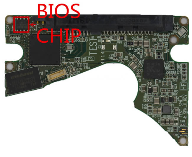 2060-800036-000 WD Festplatte Elektronik Platine PCB