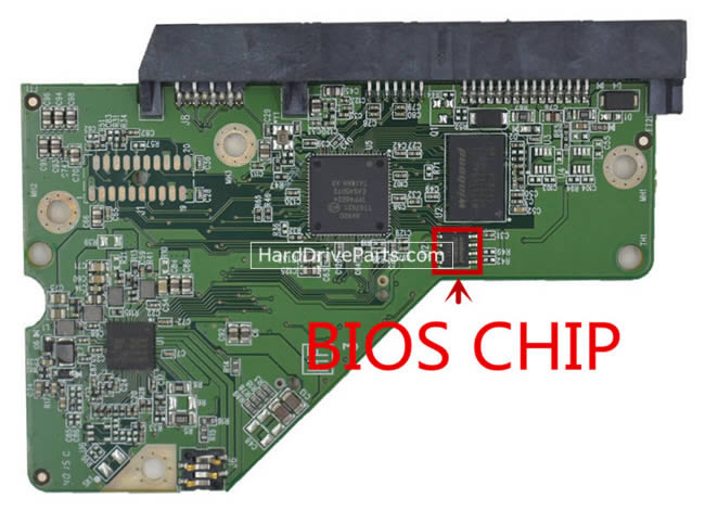 2060-800039-001 WD Festplatte Elektronik Platine PCB