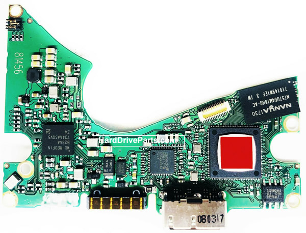 WD40NMZW-59GX6S1 Western Digital Festplatte Ersatzteile Elektronik 2060-800041-003