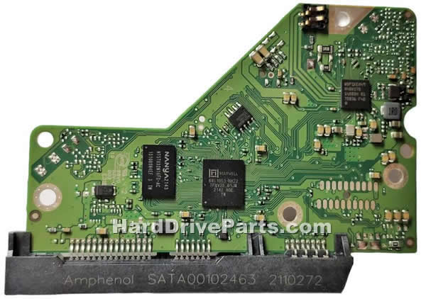 2060-800068-001 WD Festplatte Elektronik Platine PCB - zum Schließen ins Bild klicken