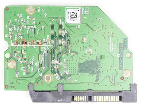 Western Digital Festplattenelektronik PCB 2060-800072-000