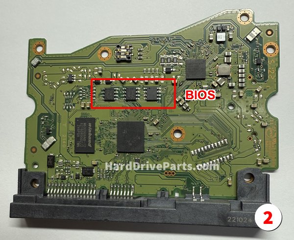 Western Digital Festplattenelektronik PCB 2060-810052-002