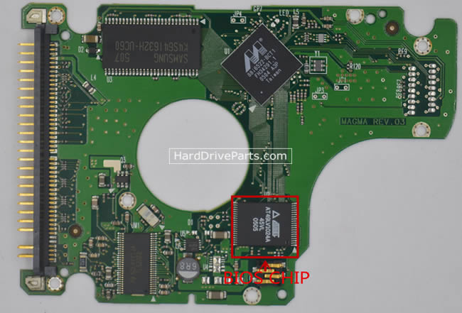 MP0402H Samsung Festplatte Platine BF41-00075A