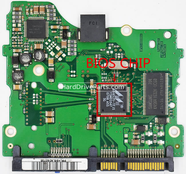 BF41-00086A Samsung Festplatte Elektronik Platine PCB