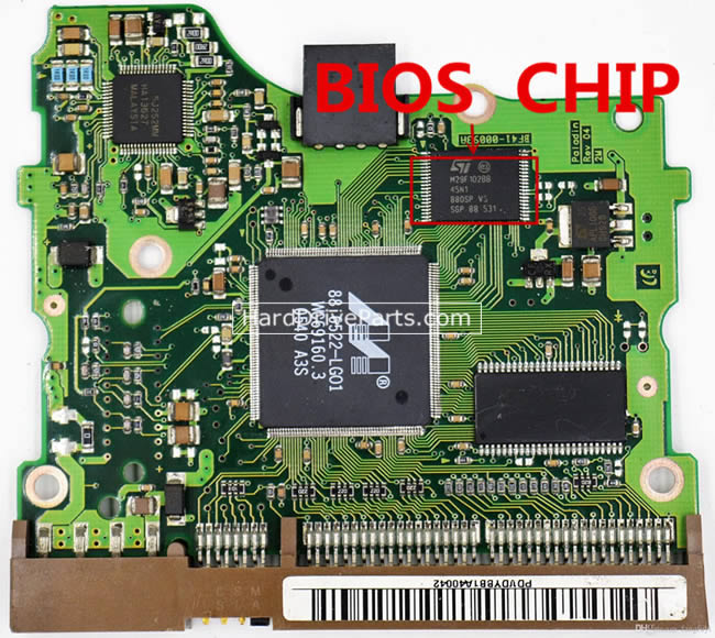 BF41-00093A Samsung Festplatte Elektronik Platine PCB