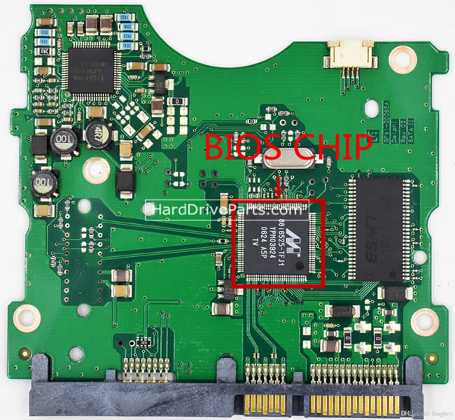 BF41-00095A Samsung Festplatte Elektronik Platine PCB