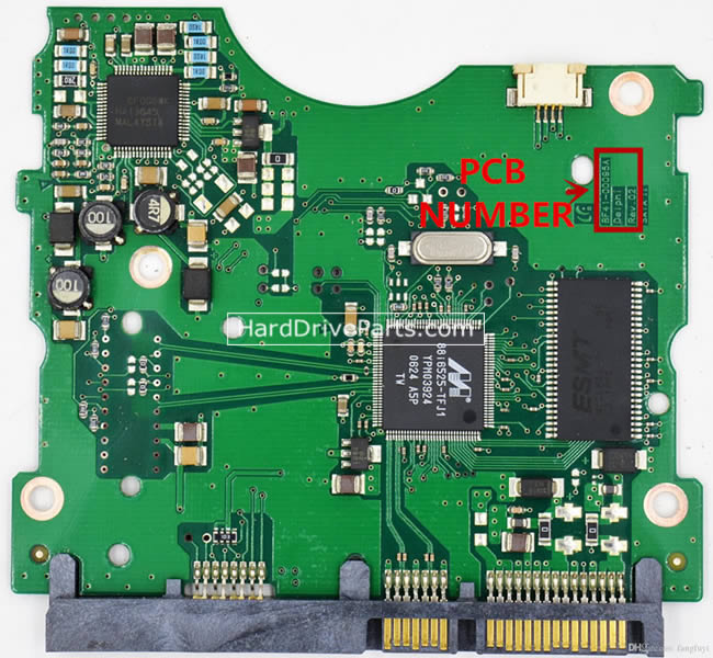 BF41-00095A Samsung Festplatte Elektronik Platine PCB