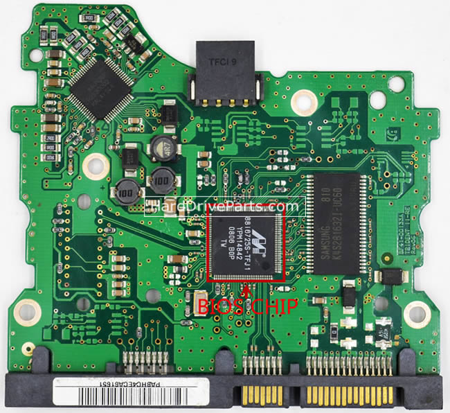 BF41-00133A Samsung Festplatte Elektronik Platine PCB