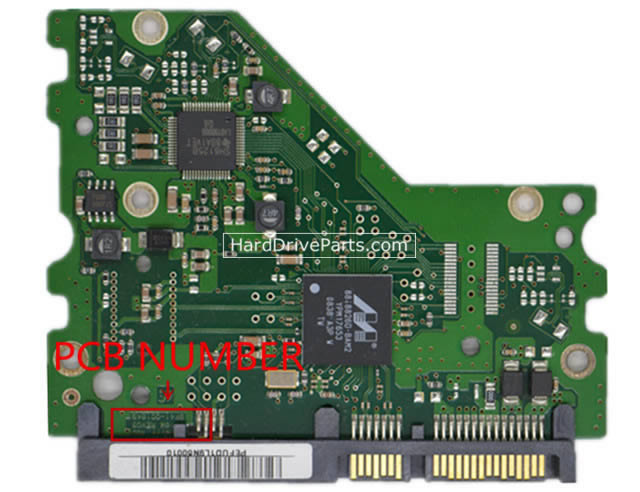 BF41-00184B Samsung Festplatte Elektronik Platine PCB