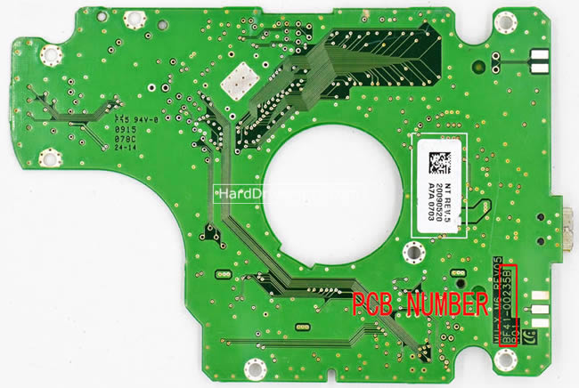 BF41-00235B Samsung Festplatte Elektronik Platine PCB