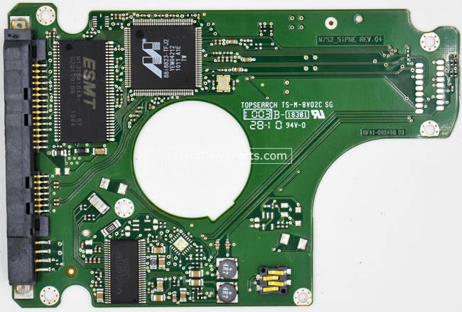 BF41-00249B Samsung Festplatte Elektronik Platine PCB