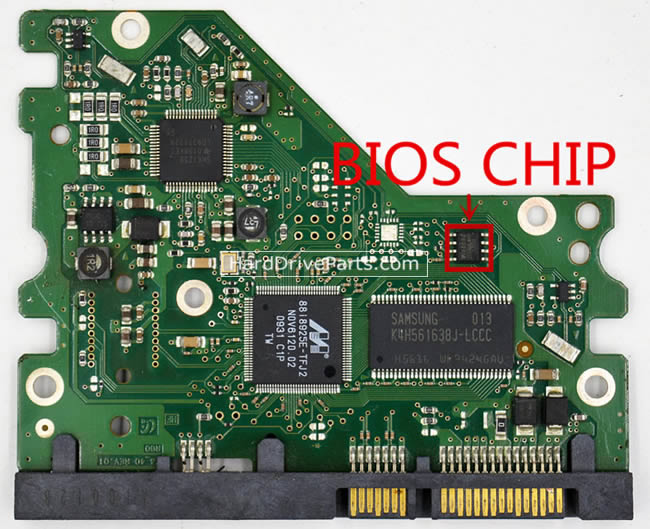 BF41-00281A Samsung Festplatte Elektronik Platine PCB