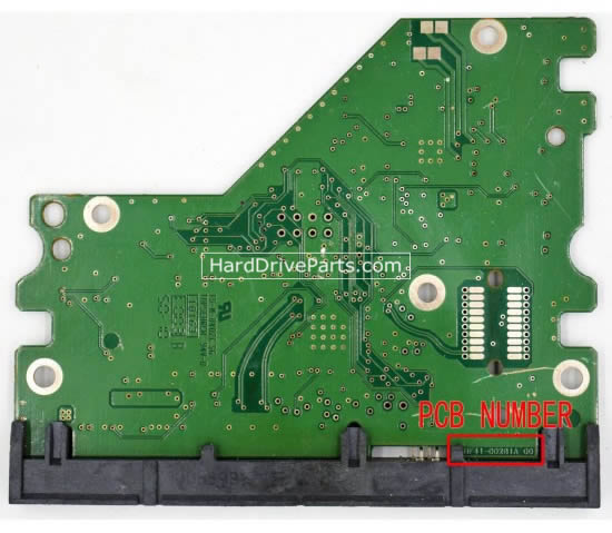 BF41-00281A Samsung Festplatte Elektronik Platine PCB