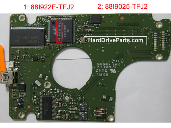 BF41-00300A Samsung Festplatte Elektronik Platine PCB - zum Schließen ins Bild klicken