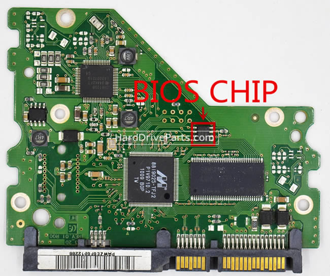 BF41-00303A Samsung Festplatte Elektronik Platine PCB