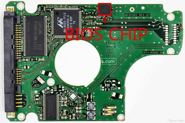 BF41-00306A Samsung Festplatte Elektronik Platine PCB