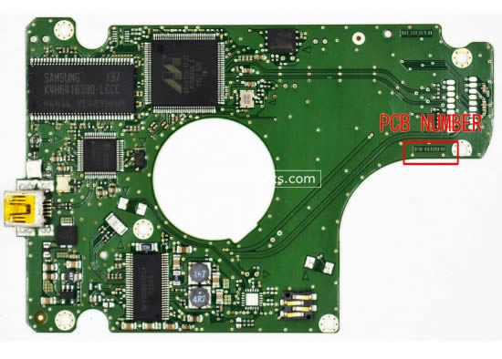 BF41-00309A Samsung Festplatte Elektronik Platine PCB