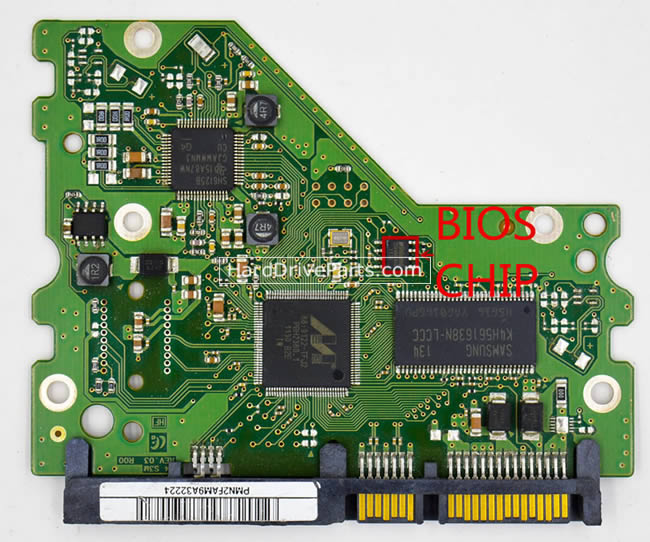 BF41-00314A Samsung Festplatte Elektronik Platine PCB