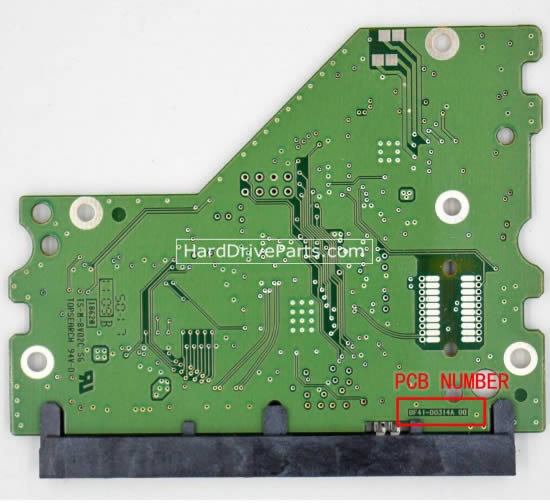 BF41-00314A Samsung Festplatte Elektronik Platine PCB