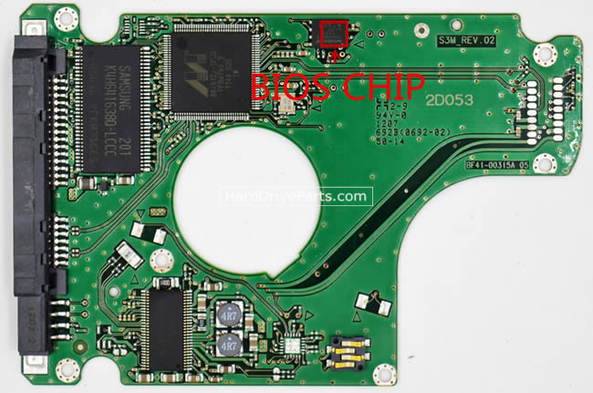 BF41-00315A Samsung Festplatte Elektronik Platine PCB