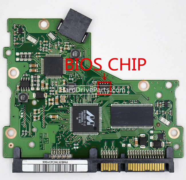 BF41-00332A Samsung Festplatte Elektronik Platine PCB