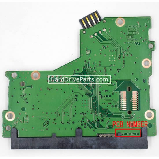 BF41-00332A Samsung Festplatte Elektronik Platine PCB