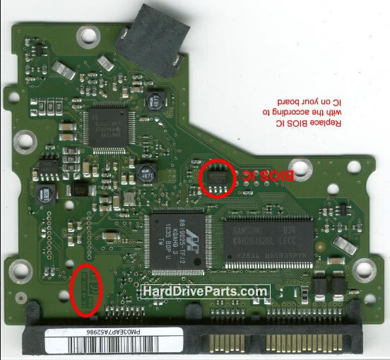 BF41-00352A Samsung Festplatte Elektronik Platine PCB - zum Schließen ins Bild klicken